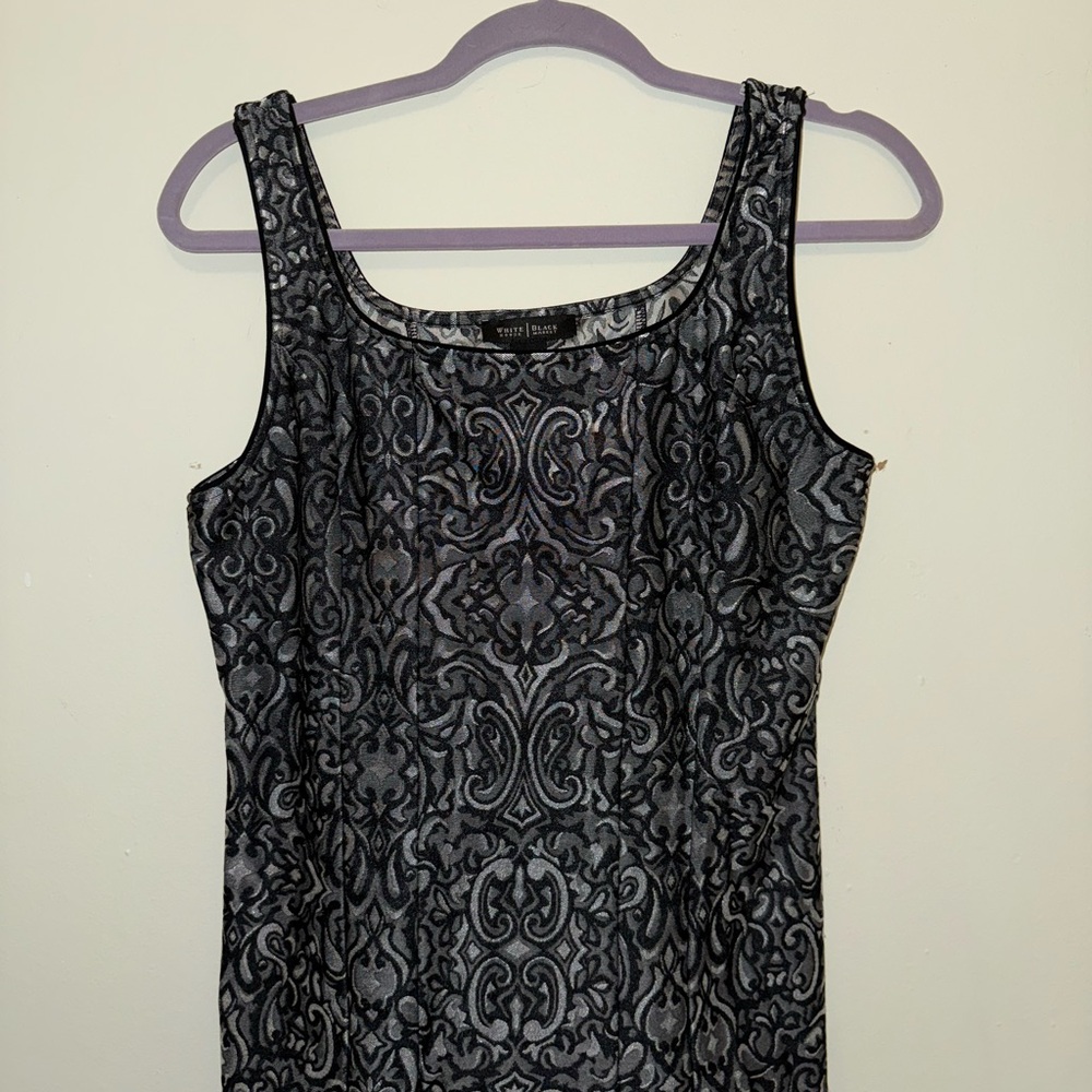 Stylish Black and Gray Women's Top